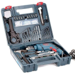 Bosch GSB 13 RE 衝擊鑽及手工具套裝 (連100件鑽咀批咀配件、手工具套裝)